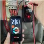 BSIDE A10 Mini Multimètre Numérique Rechargeable Grand LCD Couleur 6000 Comptes Testeur Automatique de Tension Résistance et Con