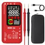 BSIDE Multimètre Numérique Automatique Thermomètre IR Testeur Diode LED Haute Tension 9999 Comptes LCD Couleur Testeur Électriqu