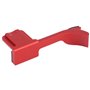 Haoge THB-LR Sabot en métal pour appareil photo Leica Q Q-P QP Typ116 Typ 116 Typ 116 Rouge