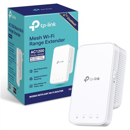 TP-Link AC1200 Mesh Dual Band Wi-FI Range Extender
