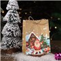 5cm Sachet Bonbons Noël avec Corde Emballage Cadeaux Chocolat Biscu