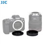 (2 Pack) JJC Bouchon de Protection Frontal + Protège-Objectif Arrière pour Canon EOS R Ra RP R3 R5 R5c R6 R6II R7 R8 R10 R50 R10