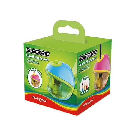 Keyroad Taille-crayon électrique Aiguiseur avec taille-boîte électrique