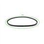 Be In Your Mind Lot de 2 courroies trapézoïdales K660 K-660 en caoutchouc pour machine de transmission - Circonférence : 660 mm