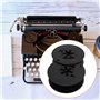 Create idea Lot de 2 rubans de machine à écrire compatibles avec Royal Compatible avec Olympia Compatible avec Smith Corona Comp
