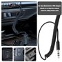 The Lord of the Tools Adaptateur USB Bluetooth Auxiliaire 5.4 pour Voiture avec Prise Jack 3,5 Mm pour Autoradio Casque Filaire