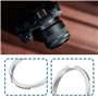 The Lord of the Tools 1 bague d'adaptation pour appareil photo avec clé compatible avec objectif fileté Pentax M42 vers PK KR K