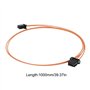 The Lord of the Tools Câble Fibre Optique Most 1 m Adaptateur Mâle pour Navigation Audio Compatible avec BMW Et Compatible avec
