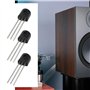 The Lord of the Tools Lot de 30 transistors Darlington MPSA13 NPN en plastique TO92 - Transistors en silicone - Gain de courant