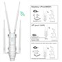 WAVLINK AC1200 Amplificateur WiFi/Repeteur WiFi Puissant Exterieur en Charge Poe/Dual-Band 2.4+5G/4 Antenne WiFi Longue Portée(2