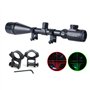 Minidiva mil-dot rouge et vert illuminé 6-24x50 optique aoe chasse portée de fusil
