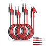 6 Pièces Câbles de Test de Multimètre