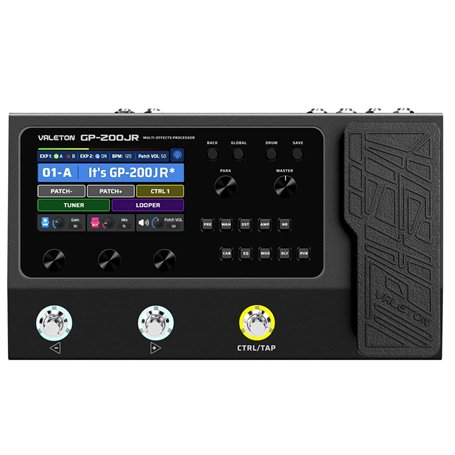 Valeton GP200JR - Processeur multi-effets guitare - version plus petite du GP200