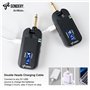 Sondery Sans Fil Guitare Émetteur et Récepteur Guitare 5.8GH Système de Sans Fil Guitar 4 pour Guitare Électrique et Basse Élect