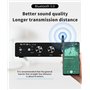 SMSL A12 Infineon's MA12070 Amplificateur Audio stéréo Bluetooth 5.0 Classe D intégré 2 canaux pour Haut-Parleur Domestique avec