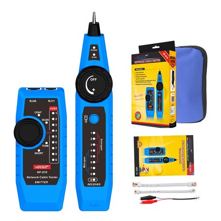 Noyafa Testeur de réseau multifonction NF-810