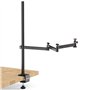 ULANZI Support de Bureau réglable avec Pince de Table pour Appareil Photo ou Lampe - 1 Bras 2335