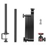 ULANZI Support de Bureau réglable avec Pince de Table pour Appareil Photo ou Lampe - 1 Bras 2335