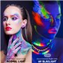 15 Couleurs Palette de Maquillage Fluo Fluorescents UV