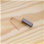 Create idea 4pcs Balais de Charbon Moteur Électrique 5x5x16mm avec Fil de Cuivre 12-24V pour Pompe de Véhicule Essuie-Glace Vent