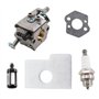 MCHNIC Kit de carburateur pour Stihl 017 018 019 019T MS170 MS180 MS190 MS 170 180 190 MS190T MS180C Tronçonneuse Filtre à Air B