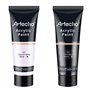 Artecho Peinture Acrylique Blanche et Noire 120 ml