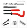 BestsQ kit de réparation de Filetage de Type Helicoil 15 pièces M10x1.0MM