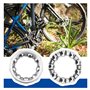 Create idea Lot de 4 roulements à Billes de 6,35 mm x 9 Billes pour pédalier de vélo - Accessoires de réparation pour vélo VTT e