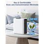 CONOPUPlus Deshumidificateur d air 3000ML, Déshumidificateur pour Maison 20㎡, Mode Sommeil 30 dB, Minuterie 6-24H, Dégivrage Aut