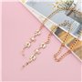 The Lord of the Tools Chaîne de lunettes de soleil tendance en cristal avec strass - Accessoire décoratif pour femme et fille -
