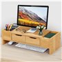 bimiti Support de moniteur en bois