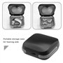 Create idea 2 pièces boîte de Rangement pour Aides auditives étui de Protection Rigide pour Appareil auditif Accessoires 6,5 x 6