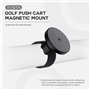 TUSITA Golf de Voiturette Support Magnétique pour Télémètre Magnétique - Compatible avec Magsafe Téléphone