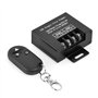 Neuftech LED SMD Variateur métallique Gradateur Dimmer sans Fil DC 12V-24V 20A Télécommande Interrupteur - Noir
