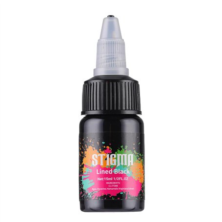 STIGMA Encre de Tatouage Noire 15ml
