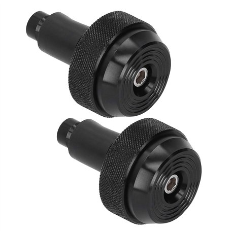 Weikeya Régulateur de Vitesse Vitesse d'accélérateur Contrôle de Vitesse d'accélérateur Moto Intérieur Noir Bouchon d'extrémité