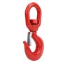 SANON 2T Crochet de levage émerillon, Crochet de Levage Pivotant de 2 Tonnes avec Crochet de Gréement de Grue de Qualité Industr