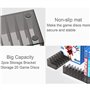 Nicoone Support de rangement pour cartes de jeu, CD et disques pour PS4/PS4 SLIM/PS4 PRO