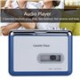 BTER Convertisseur de Cassette en MP3,Lecteur Bluetooth Portable Lecteur Musique Audio vers Numérique avec USB/Écouteur pour Ord