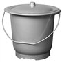 SoBazar - ALUMINIUM ET PLASTIQ Seau hygiénique modèle Adulte + Couvercle