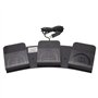 Pédale de jeu USB 3 boutons pour instruments multimédias