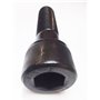 Lot de 2 vis à tête hexagonale M24 x 80 Noir 10,9