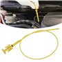 Mesureur de jauge d'huile ,résistant à l'abrasion 8200457625 Jauge de niveau d'huile jaune Remplacement de qualité OEM pour Mast