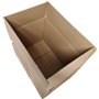 Lot de 25 boites en Carton pour déménagement 40X30X27 CM Haute résistance 20KG emballage couleur marron fabriqué en France (25)