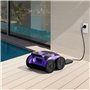 Niya Sonar F2 Robot Aspirateur de Piscine sans Fil par Les créateurs de Dolphin - Nettoyage Fond Uniquement, Durée de Cycle 1h30