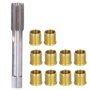 Inserts filetés mâles en acier rapide M14x1.25 pour bougie d'allumage filetée 14mmx1.25mm