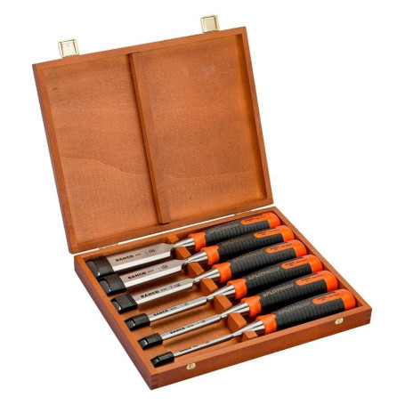 Bahco 434-S6 Bevel Edge Chisel Set Set of 6