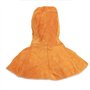 Cagoule de soudage en cuir, châle respirant en cuir de vache, capuchons protection avec drapé sur le cou et les épaules, isolati