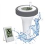 ThermomèTre Piscine Flottant Sans Fil Radio ThermomèTre De TempéRature D'Eau Lcd Avec RéCepteur NuméRique Thermometre Piscine Di