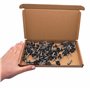 Marcopol Lot de 60 vis Torx en métal pour toiture - 4,8 x 35 mm - Vis autoforeuses peintes avec rondelles EPDM - Vis à tôle (60,